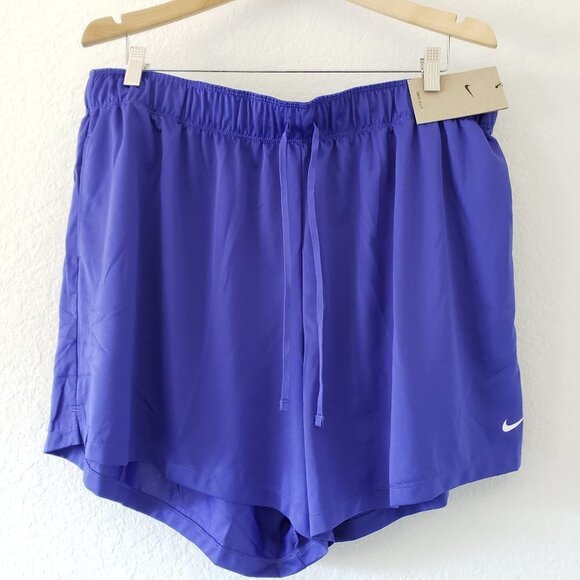 NWT - Nike Dri Fit Attack Plus Purple Training Shorts Plus Size – Size 1X - Picture 4 of 6